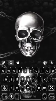 Metal Skull Theme android App screenshot 0